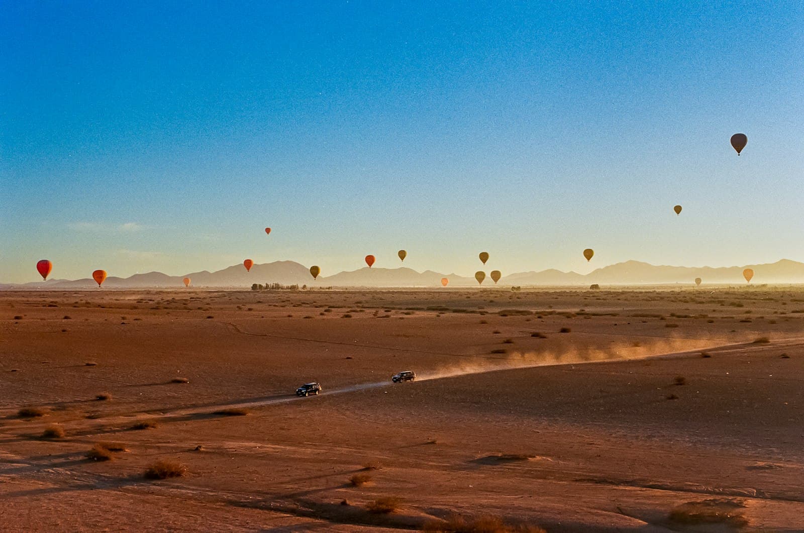 Vol en montgolfière