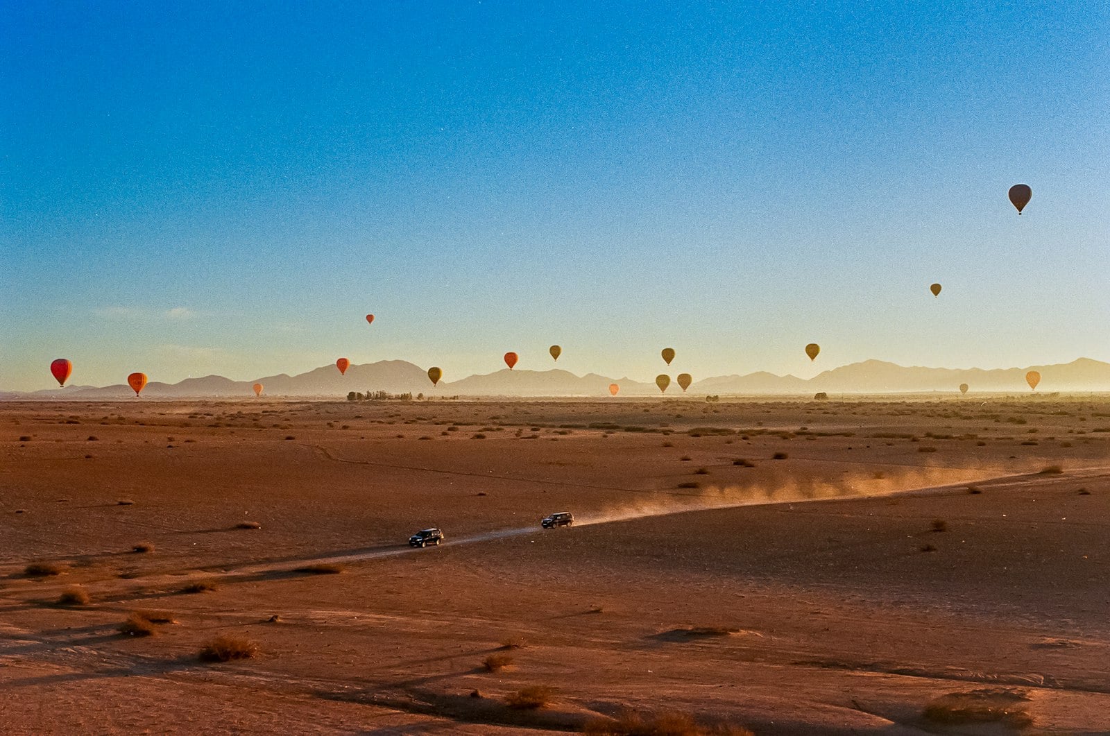 Vol en montgolfière